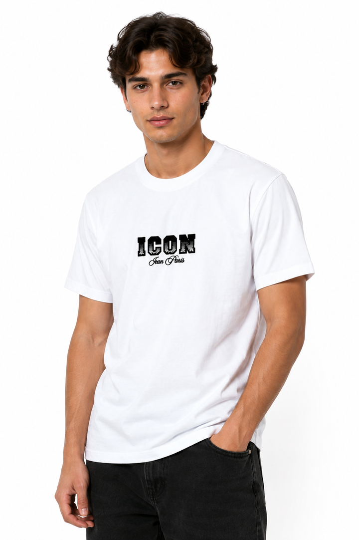 ICON טי שארט לבן