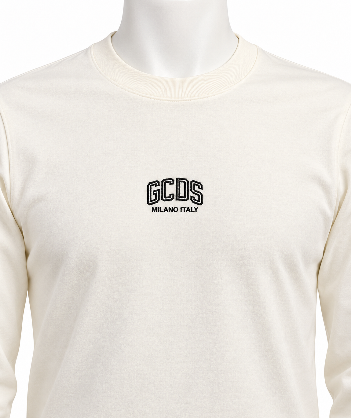 חולצת שרוול ארוך GCDS – אוף־ווייט