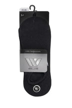 מארז 3 זוגות גרבי סניקרס W Jeans – שחור